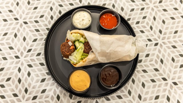 Falafel Gyro.