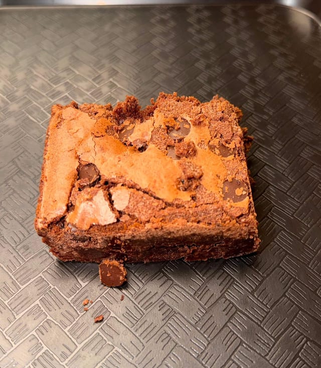 Chocolate Chip Brownie.