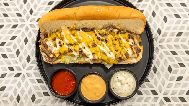 Beef Cheese Steak.