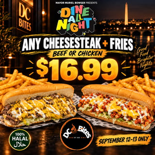 Philly Cheese Steak with Fries 