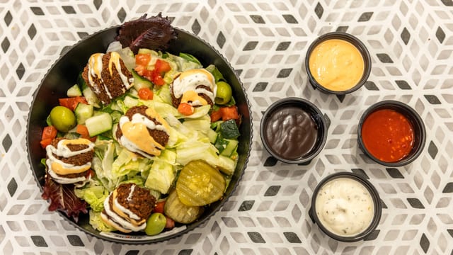 Falafel Salad.